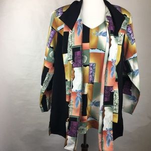 Vintage Maggie Sweet Two Piece Patterned Set